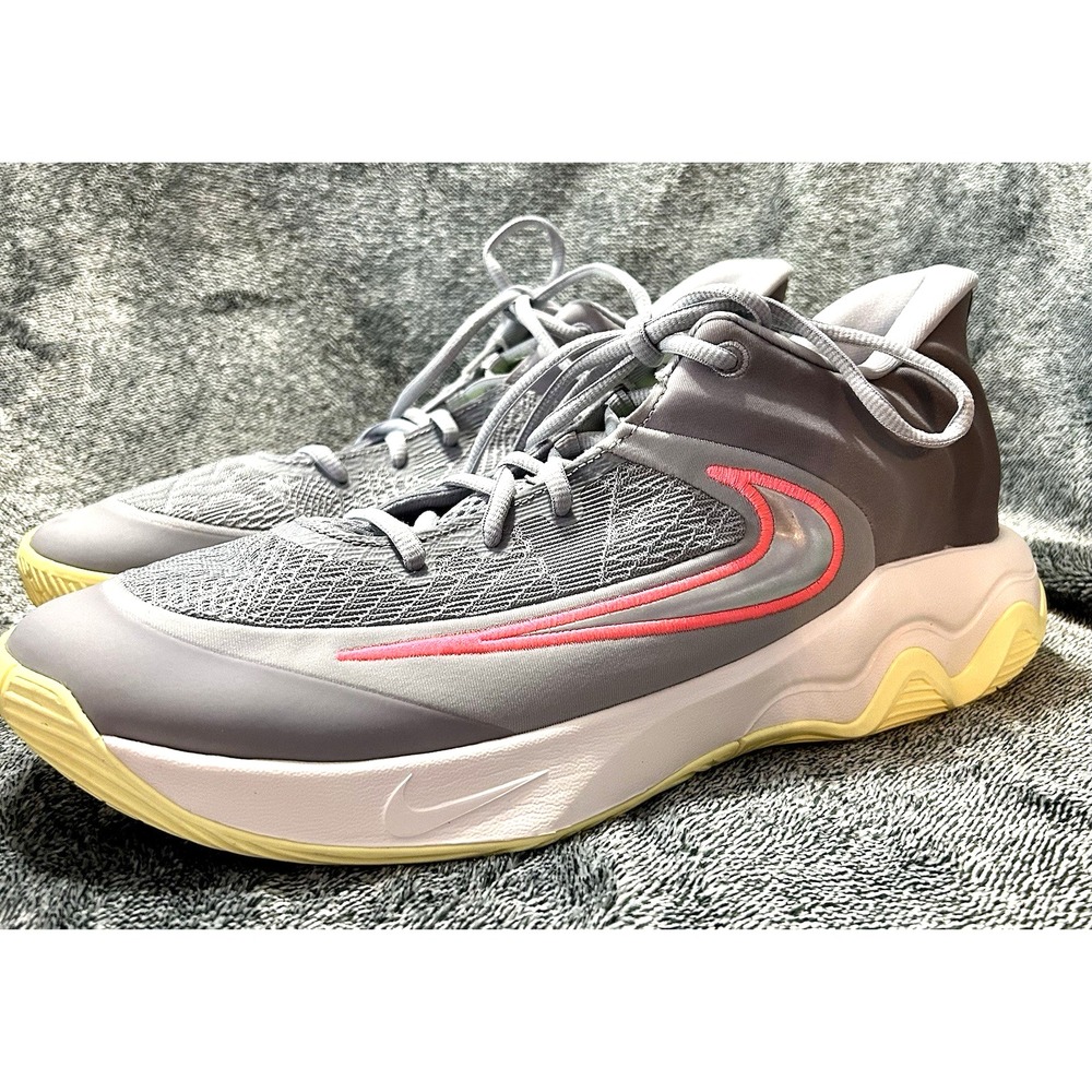 Nike Giannis Immortality 4 Basketball Shoes Gray FQ3680-009 Men's Size 12